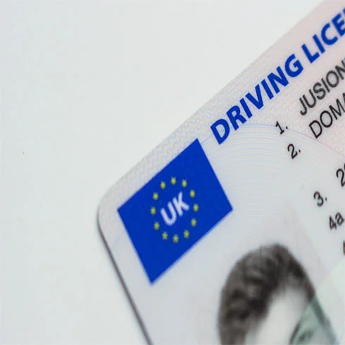 Order Unregistered United Kingdom Driving Licenses